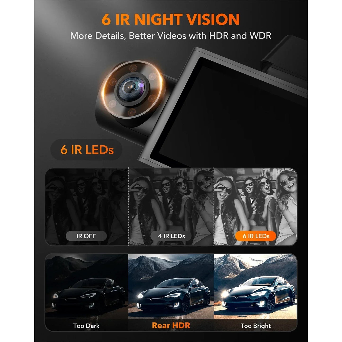 WOLFBOX I07 Dash  Cam
