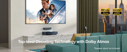 ULTIMEA 5.1 Soundbar with Dolby Atmos, 3D Surround System Soundbar for TV with Wireless Subwoofer,  APP Control, Home Theater TV