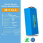 36V48V52VEbike Battery Pack with Charger Lithium Battery 10/20/30AH for Bicycle Scooter Motorcycle