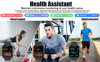 AI Voice Assistant Smart Watch for Men Women,