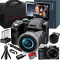 Digital Camera 4K 64MP  beginners easy to learn and operate camera