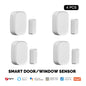 MOES Tuya ZigBee Smart Window Door Gate Sensor Detector Smart Home Security Alarm System Smart Life Tuya App Remote Control