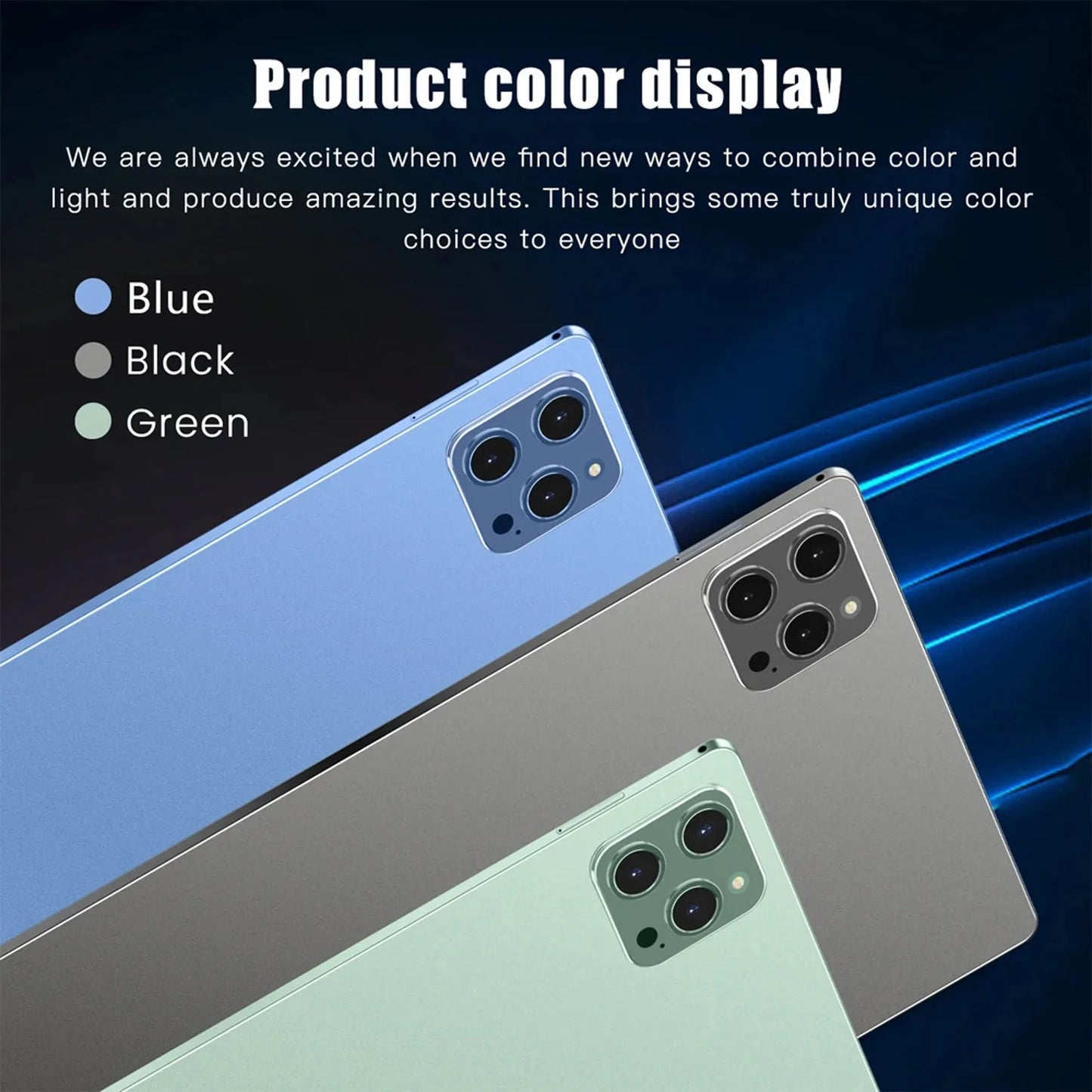 10.1 Inch Android 13 Tablet with Octa Core 4GB RAM 64GB ROM