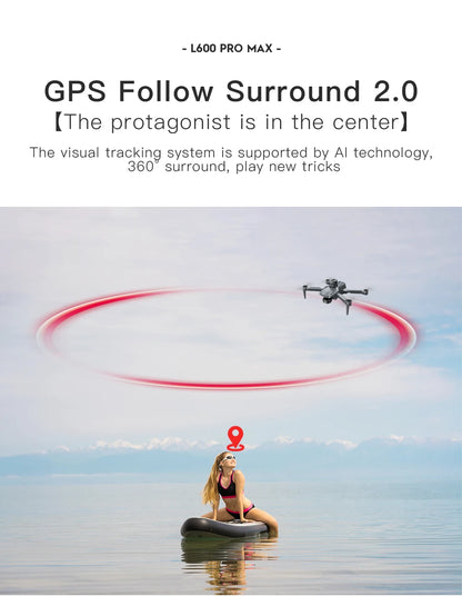 L600 PRO MAX GPS Drone Professional 4K