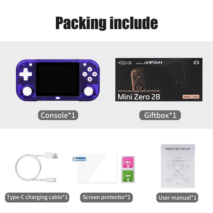 AMPOWN Mini Zero 28 Handheld Game Console