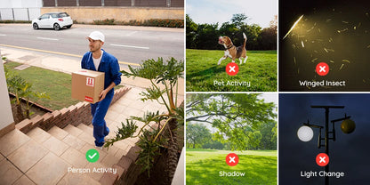 H.view 8CH 4K 5MP 8MP CCTV Security Camera System PTZ Home Video Surveillance Kit Outdoor IP Camera Humanoid Detection