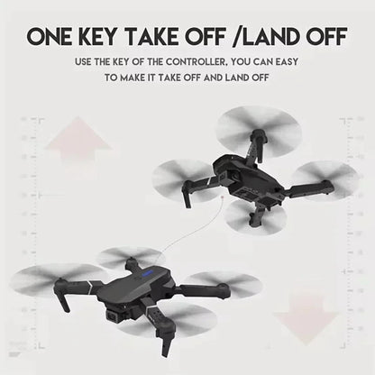 Professional Drone E88 4K  RC Drone Quadrotor Helicopter