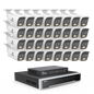 ANNKE 32CH 4K Ultra HD POE Network Video Security System 8MP H.265+ IP Camera Support Two Way Audio Human&Vehicle Detection 4MM