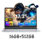 ACEMAGIC 17.3inch Laptop with High Performance Quad Core-12th Alder Lake N97 Laptop Computer Spacious Storage 16GB RAM 512GB ROM
