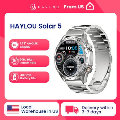 HAYLOU Solar 5 Smartwatchs Sports Smartwatch for Men