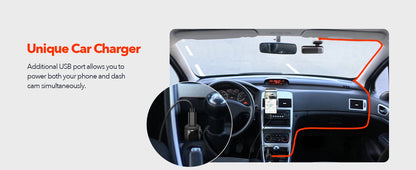REDTIGER Dash Cam 4K Front and Rear