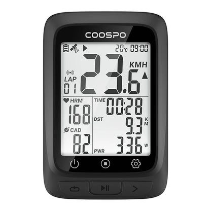 COOSPO BC107 Bike Computer GPS Wireless Bicycle Cycling Odometer Speedometer