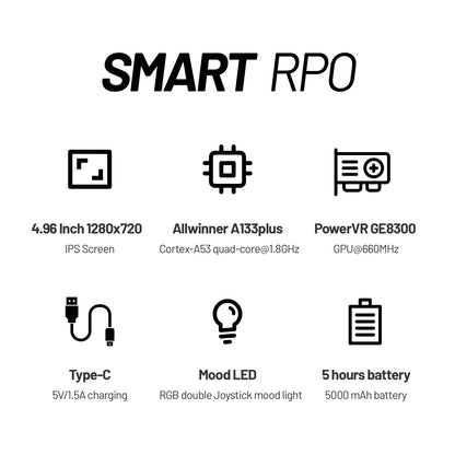 TRIMUI Smart Pro Retro Handheld Game Console 30,000+ Games,