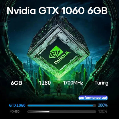 Xiaman 16" Gaming Laptop i1060 Notebook PC 16GB DDR4 1TB SSD Windows 11 Pro Laptop Gamer