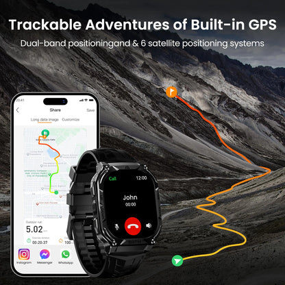 HIDAMEL M3E GPS Smart Watch For Men