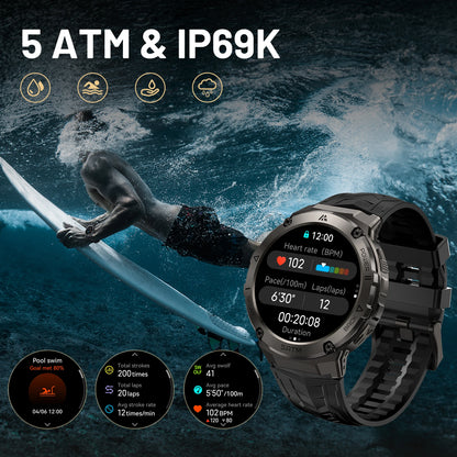 HIDAMEL T3E GPS Smart Watch