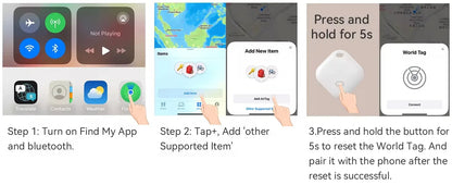 Smart Tracker For Find My APP Child/Pet Item Finder