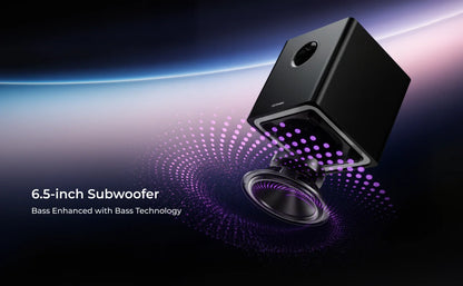 ULTIMEA 9.1ch Dolby Atmos Detachable Soundbar with Subwoofer&Rear Speakers, Surround Sound System for TV, RGB Light, APP Control