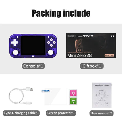 AMPOWN Mini Zero 28 Handheld Game Console