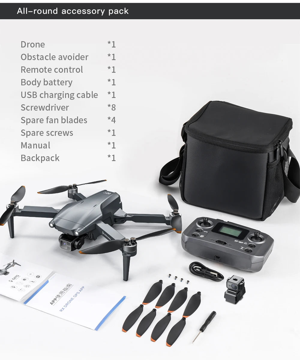 L600 PRO MAX GPS Drone Professional 4K