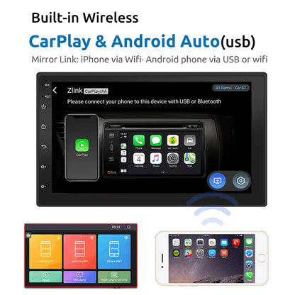 Android Car Radio Carplay  Car Multimedia Video Player GPS