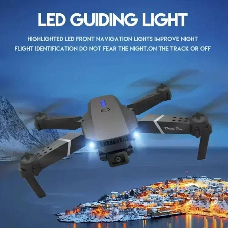Professional Drone E88 4K  RC Drone Quadrotor Helicopter