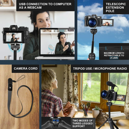 NBD 4K Digital Cameras for Photography 48MP Camera