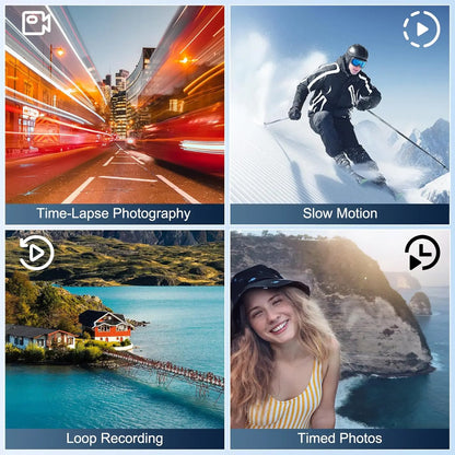 NBD 4K Camcorder Video Camera with 48MP Vlogging Camera