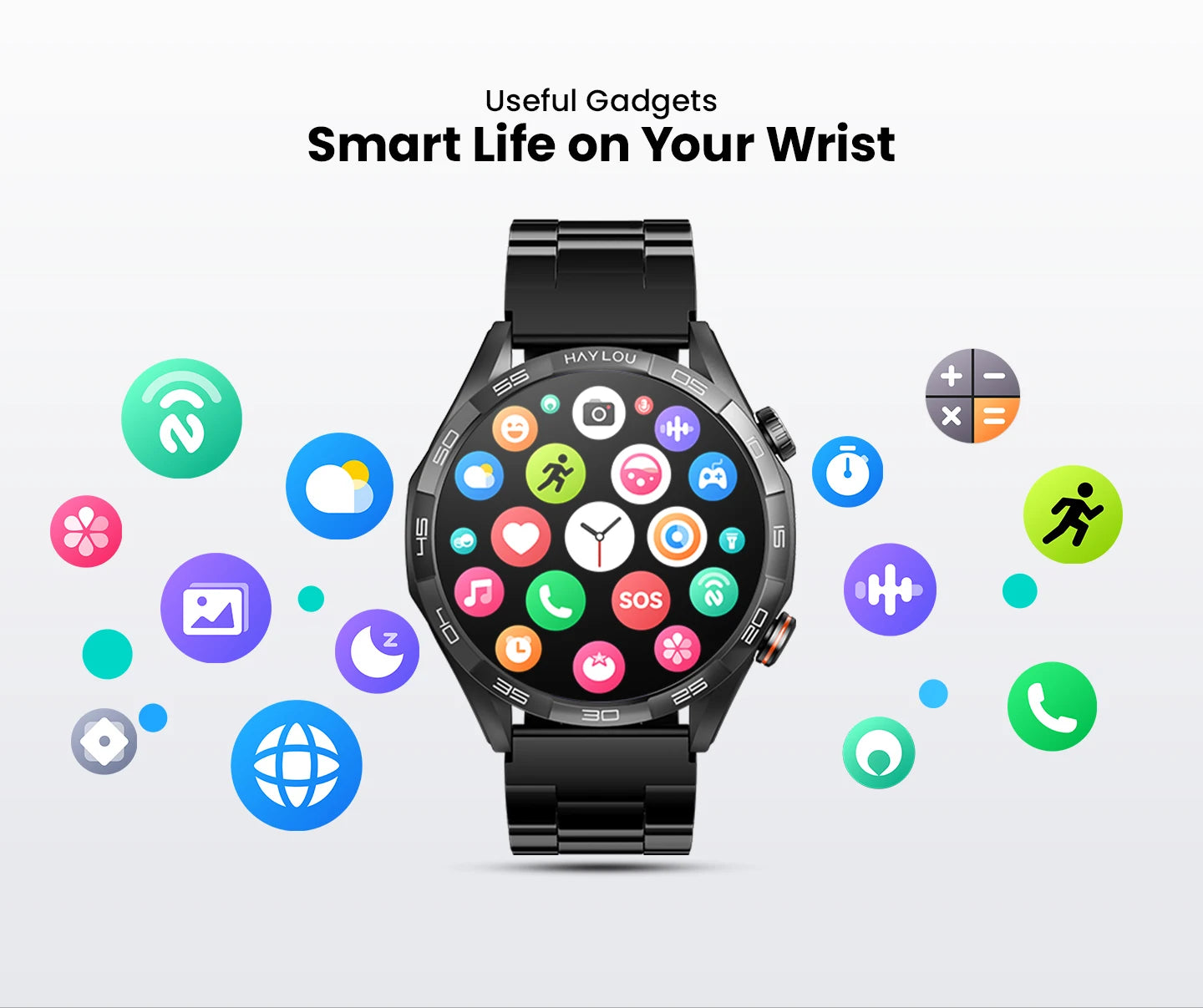 HAYLOU Solar 5 Smartwatchs Sports Smartwatch for Men