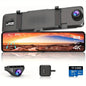 4K Rearview Mirror CAM Front And Rear, , Starvis