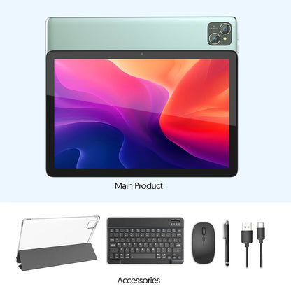 10-inch Android 14 tablet with  8(4+4) GB+128GB, GMS certified