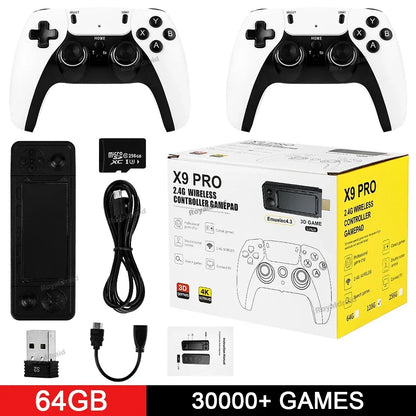 128G 256G X9 PRO GameStick 4KHD TV Video Game Console