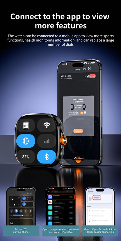 LOKMAT New APPLLP 6 MAX Android Smart Watch