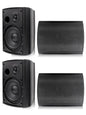 Herdio 800W 6.5 Inch Outdoor Waterproof Bluetooth Speakers HD Digital Stereo Effect Wall Mounted Sound System For Patio 2 Pairs