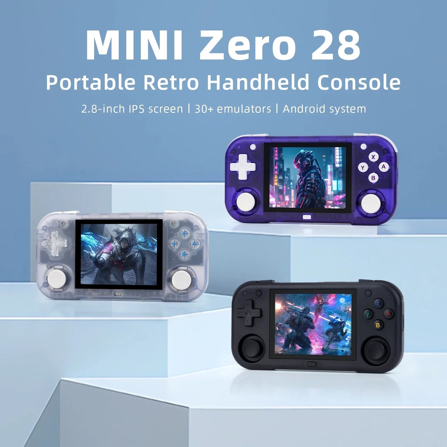 AMPOWN Mini Zero 28 Handheld Game Console