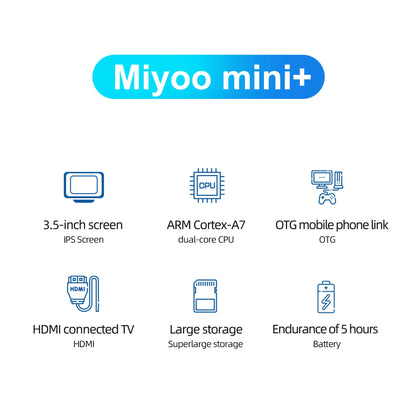 AMPOWN MiyooMini + Consoles Handheld Game