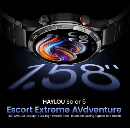 HAYLOU Solar 5 Voice Calling Smartwatch