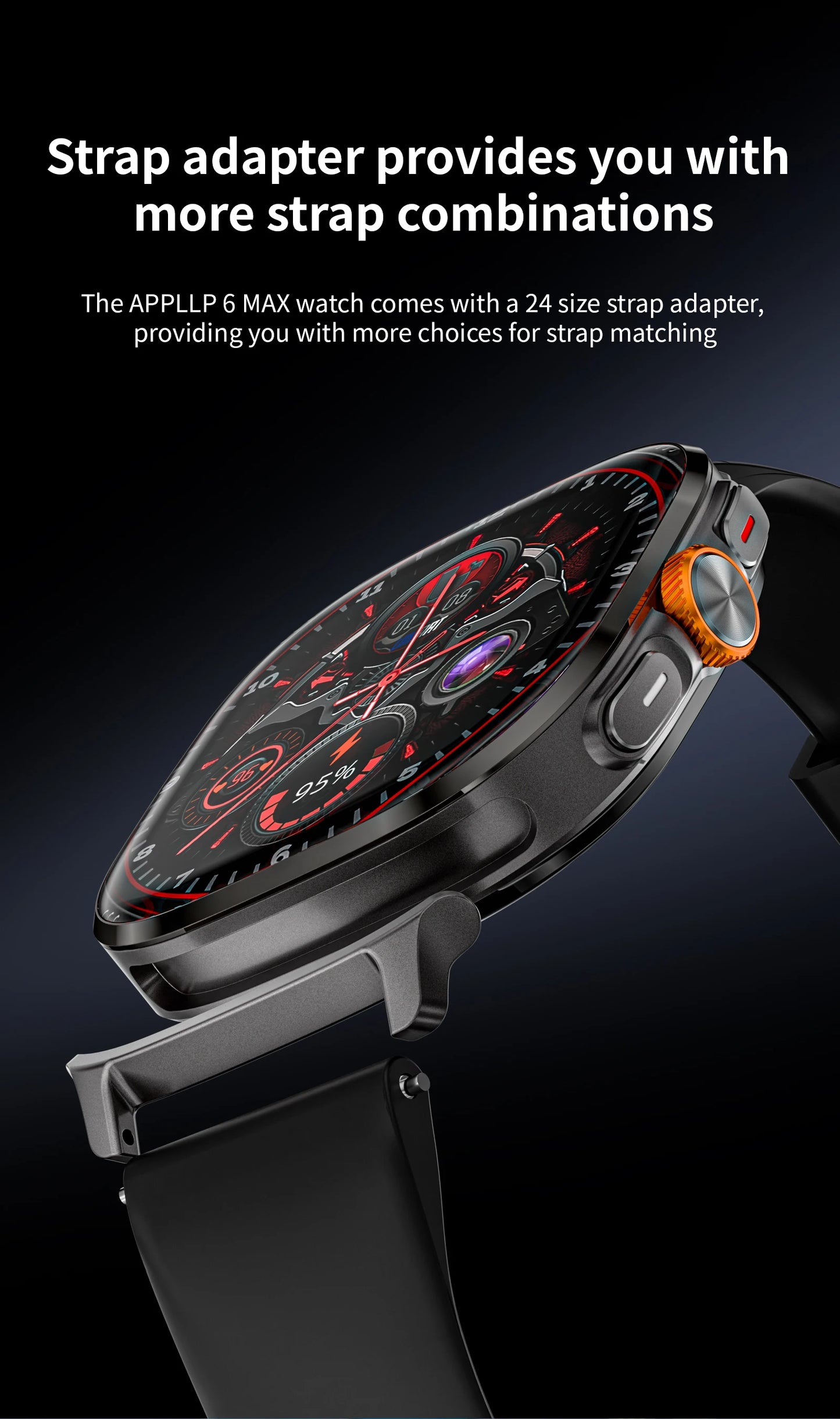 LOKMAT New APPLLP 6 MAX Android Smart Watch