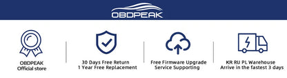 OBDPEAK T30 10.26“ Android 13  Ai Screen Carplay Android  Mirror Camera