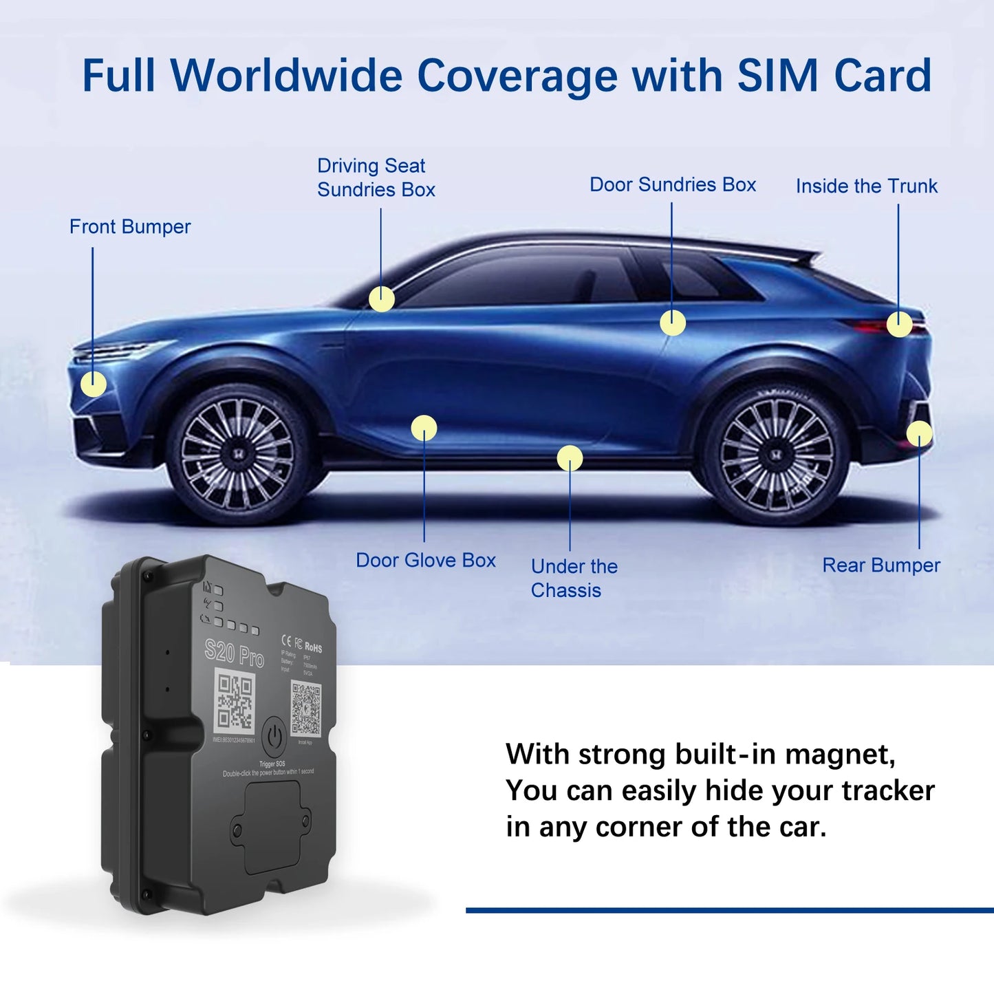 Long Standby Time, Gps Locator