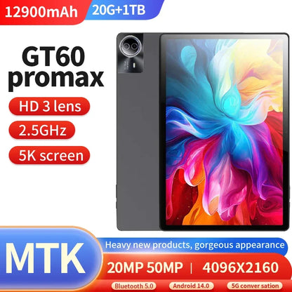Ultimate 14-inch Android Tablet 2025: 10-Core Processor, 16GB RAM, 1TB ROM, 5G Wi-Fi & Bluetooth
