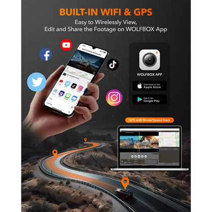 WOLFBOX I07 Dash  Cam