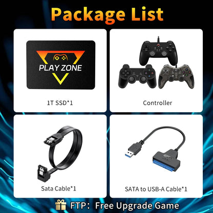 Portable Retro Gaming SSD  16191 Games