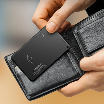 Wallet Tracker Card Bluetooth-Compatible Find My App GPS Locator Thin Item Finder