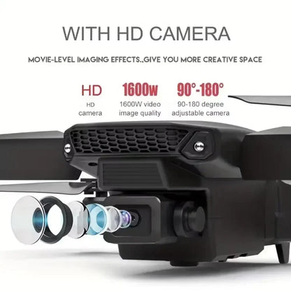 Professional Drone E88 4K  RC Drone Quadrotor Helicopter