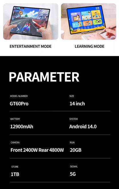 2025 Hot-selling 14-inch Android Tablet!