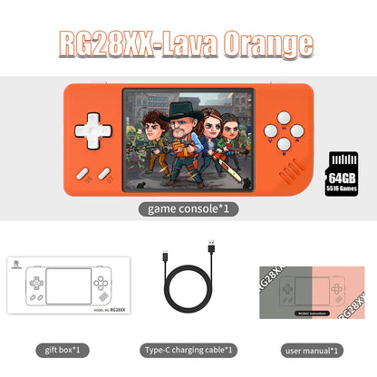 ANBERNIC RG28XX Handheld Game Console 5000+ Games Pre-installed