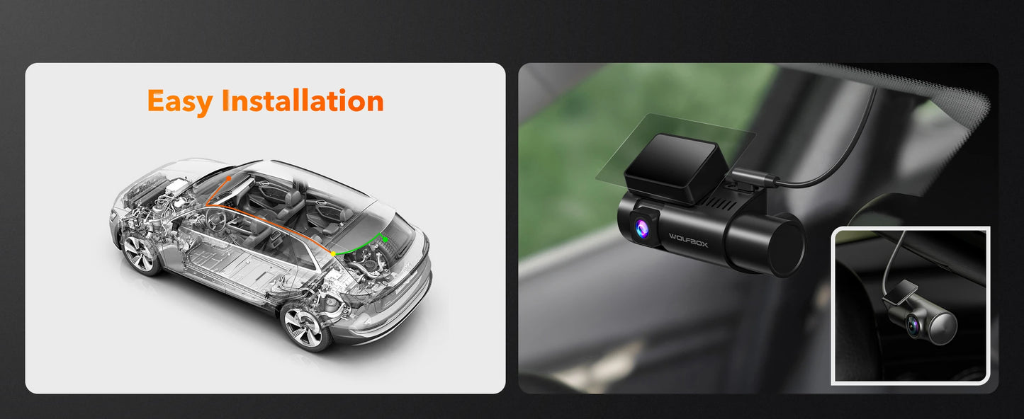 WOLFBOX I07 Dash  Cam