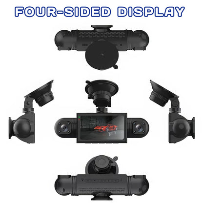 3.0″ IPS 360° Dash Camera HD 1080P