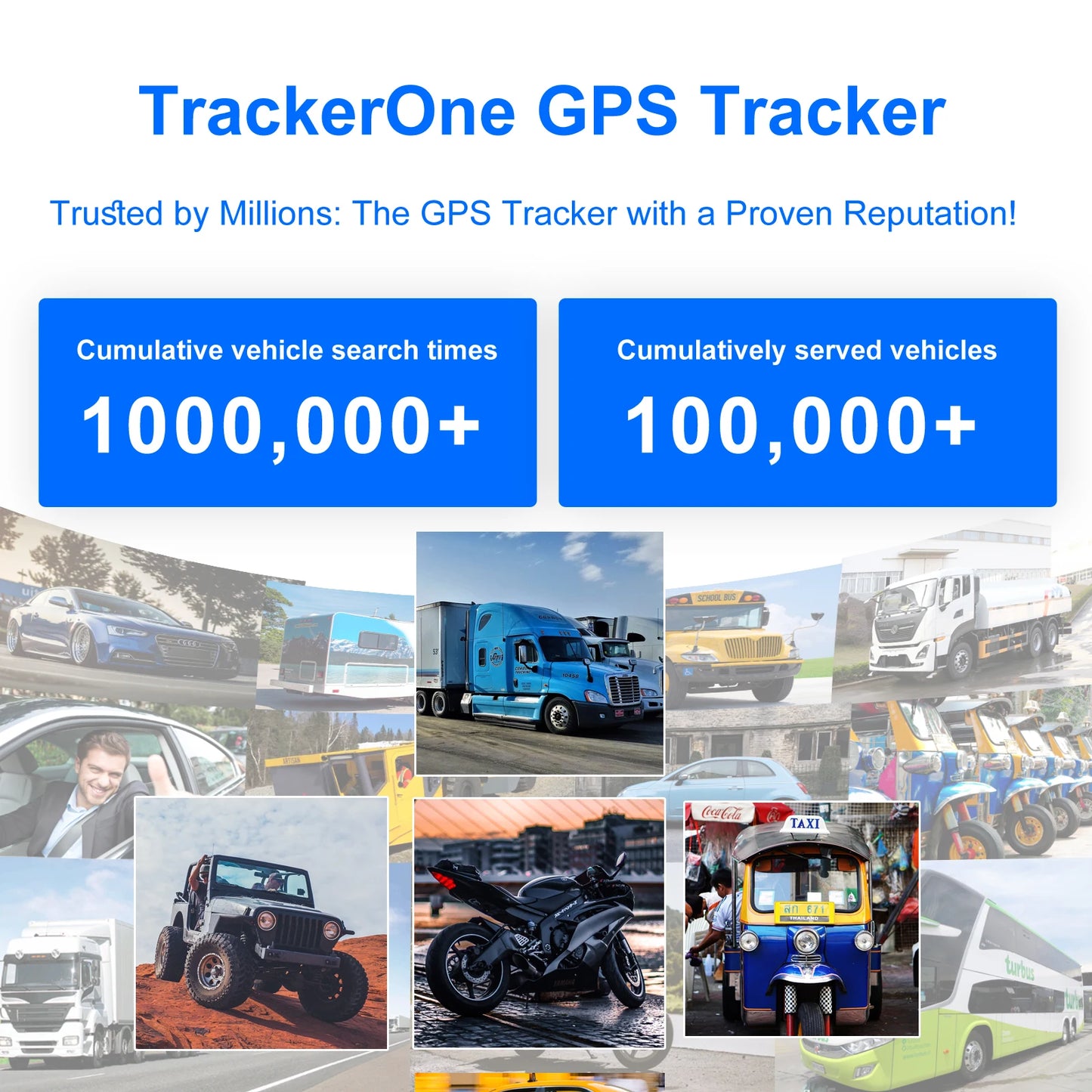 [For Vehicles]4G GPS 7500mAh 45-Days Battery Life Strong Magnetic Installation(Subscription Required)Car Truck Anti-theft Device
